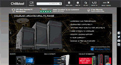 Desktop Screenshot of chillblast.com